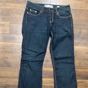 BKE Women's Deep Indigo Boot Cut Jeans